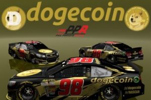 Josh Wise Dogecoin NASCAR Car